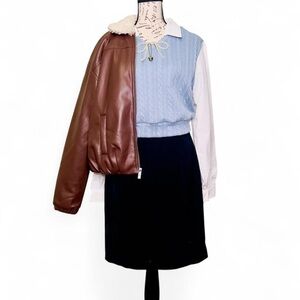 Zara Black Pencil Skirt